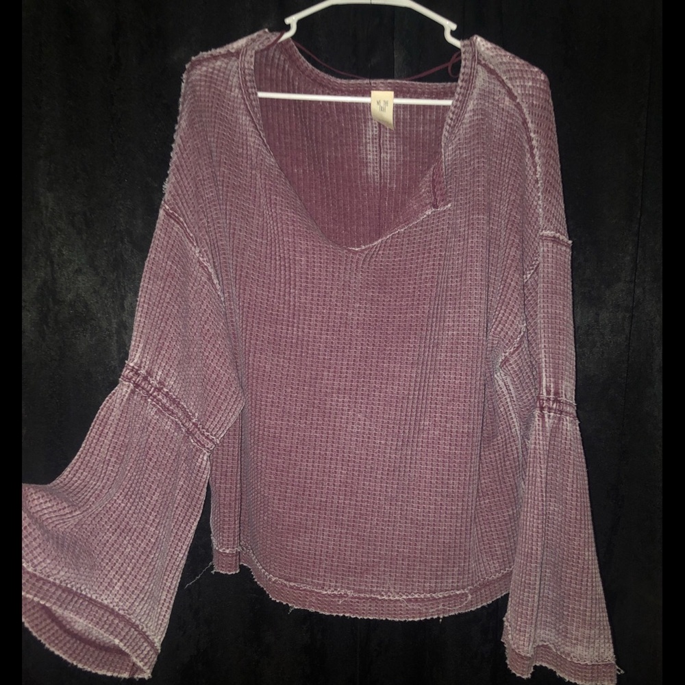 Mauve Free People sweater